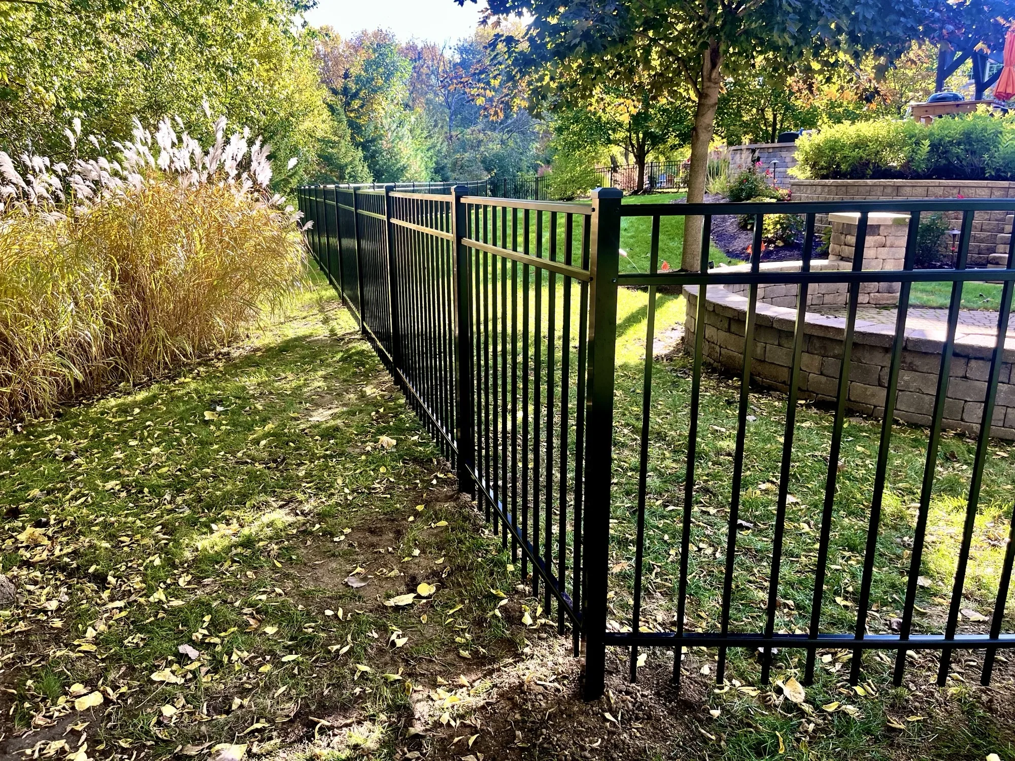 Aluminum Fence Installation in Kenosha, WI