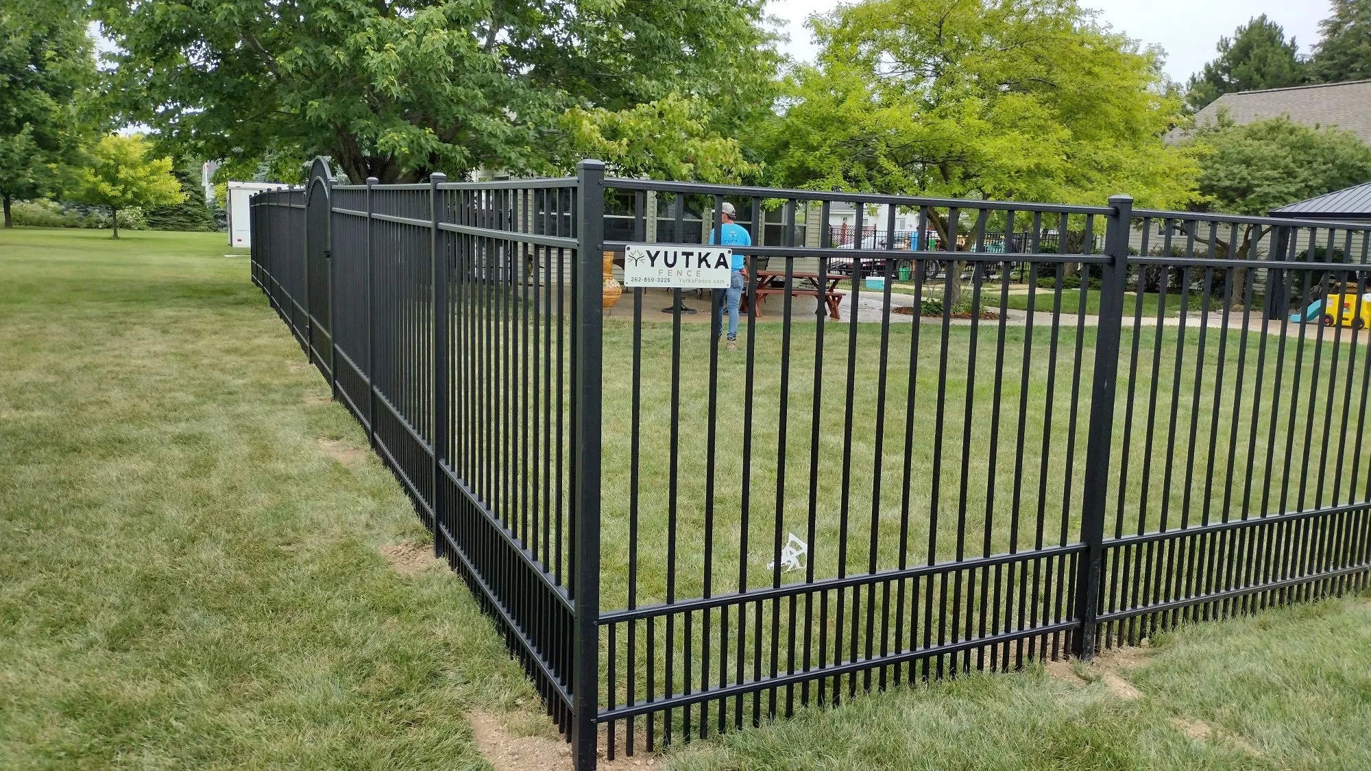 Aluminum Fencing Installation in Kenosha, WI