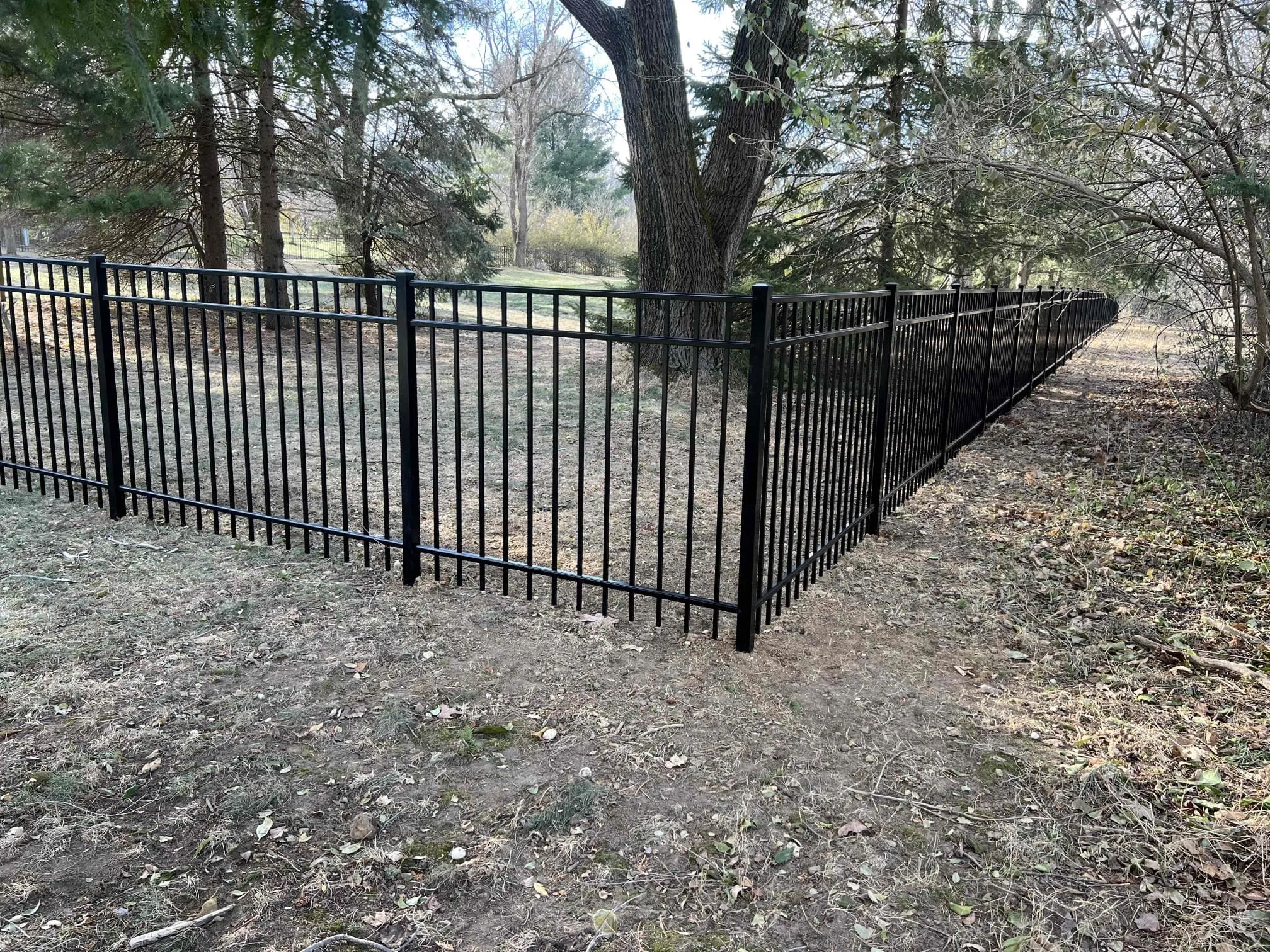 Aluminum Fence Installation in Kenosha, WI (1)