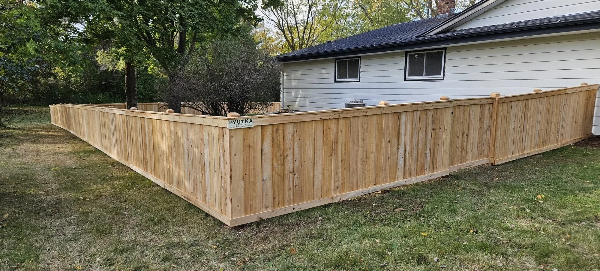 Wood fencing Installation in Kenosha, WI