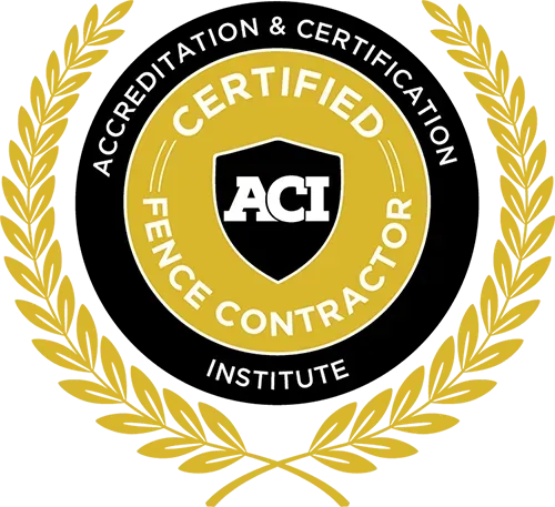 Yutka Fence is a certified fence contractor